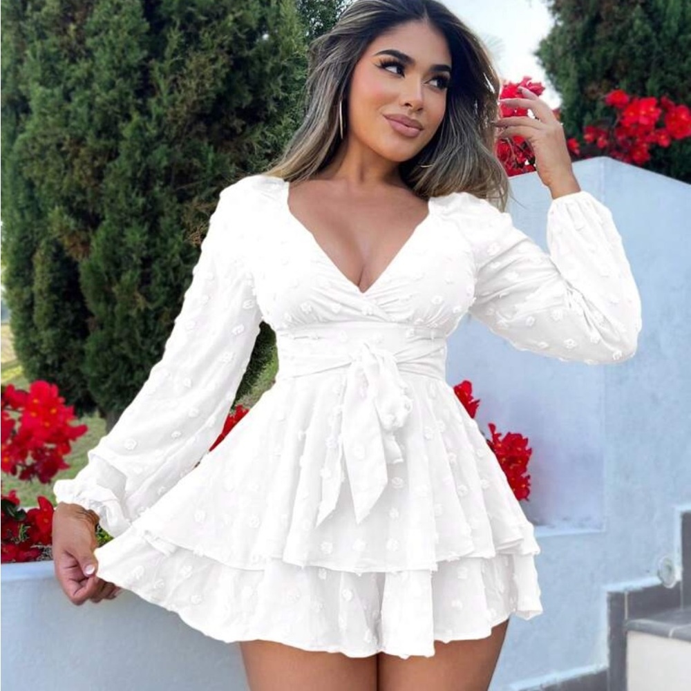 White romper
